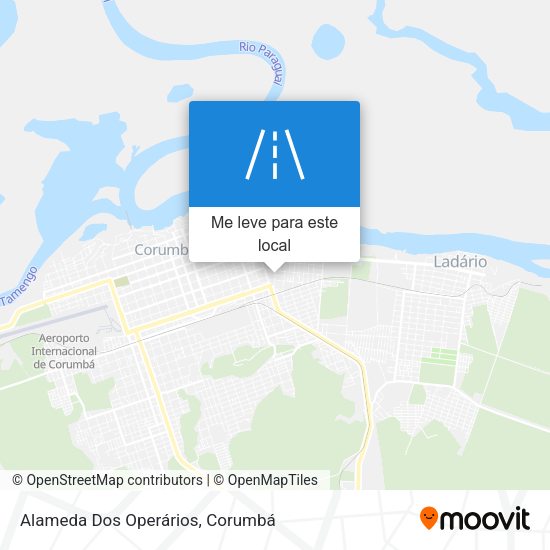 Alameda Dos Operários mapa