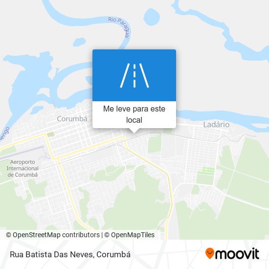 Rua Batista Das Neves mapa