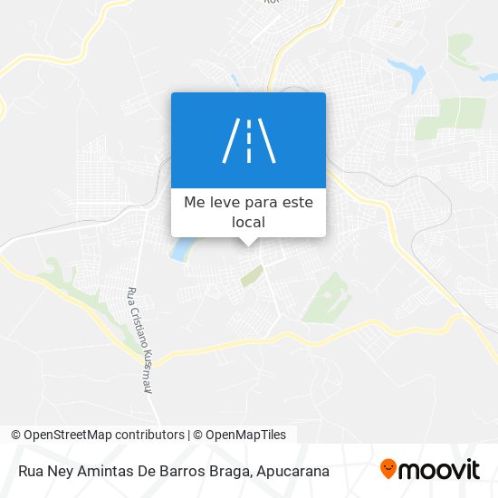 Rua Ney Amintas De Barros Braga mapa
