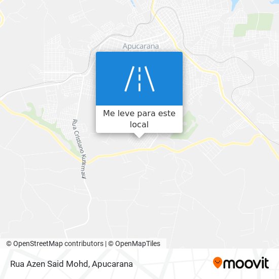 Rua Azen Said Mohd mapa