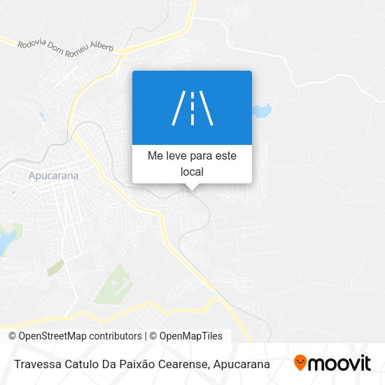 Travessa Catulo Da Paixão Cearense mapa