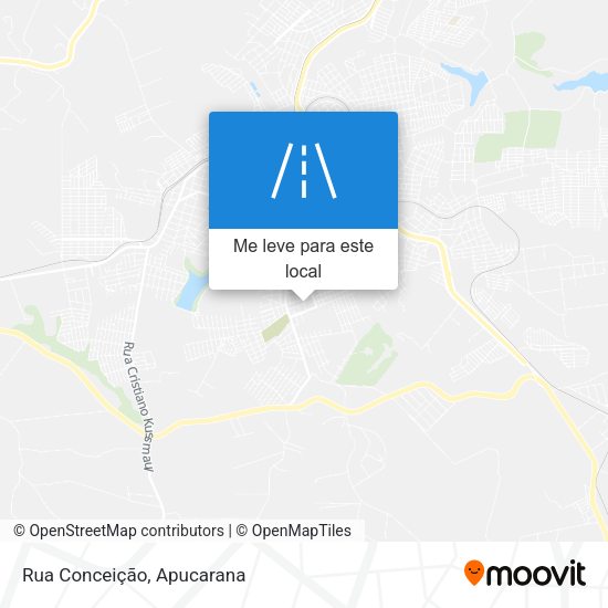 Rua Conceição mapa