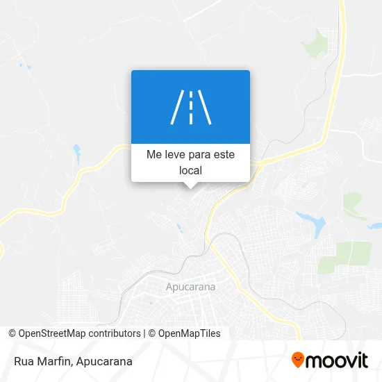 Rua Marfin mapa