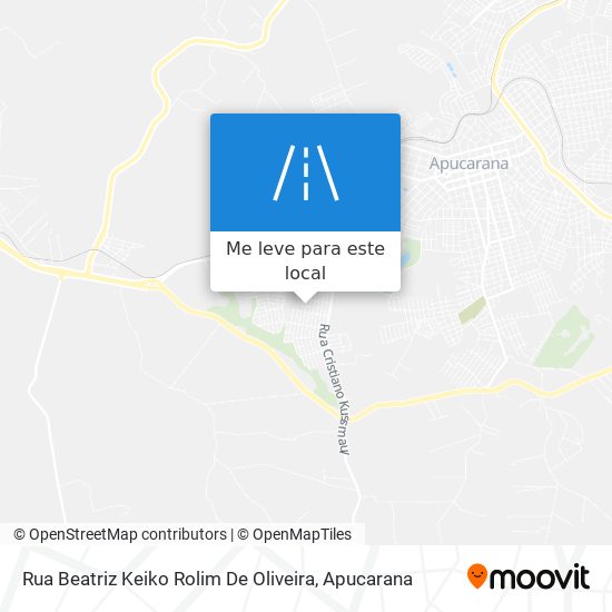 Rua Beatriz Keiko Rolim De Oliveira mapa