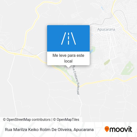 Rua Marilza Keiko Rolim De Oliveira mapa