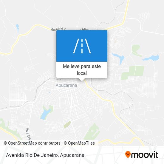 Avenida Rio De Janeiro mapa