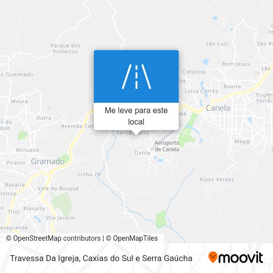 Travessa Da Igreja mapa