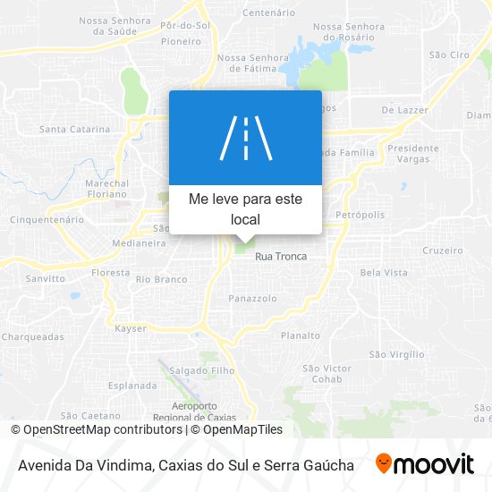 Avenida Da Vindima mapa