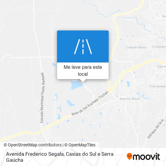 Avenida Frederico Segala mapa