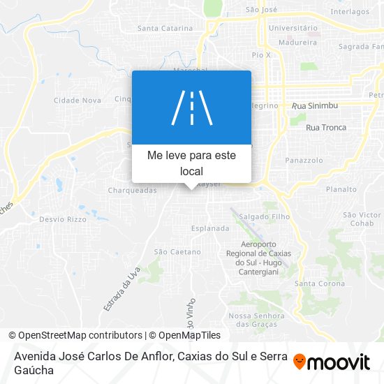 Avenida José Carlos De Anflor mapa