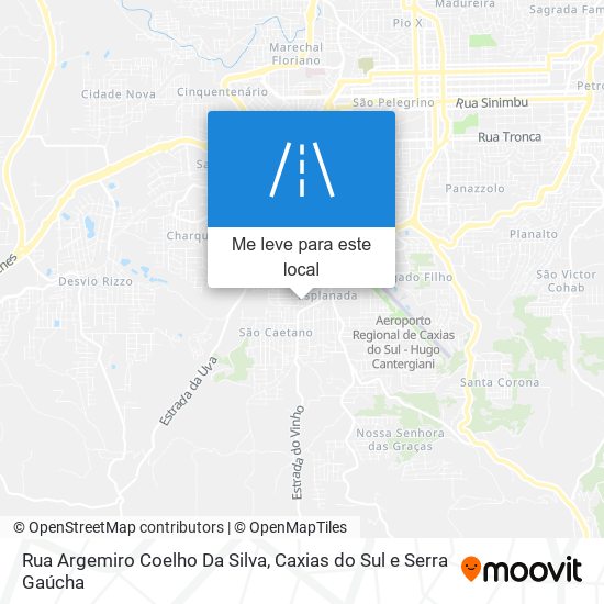 Rua Argemiro Coelho Da Silva mapa