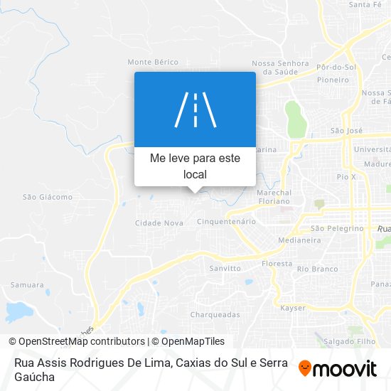 Rua Assis Rodrigues De Lima mapa