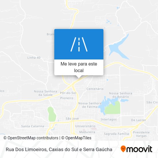 Rua Dos Limoeiros mapa
