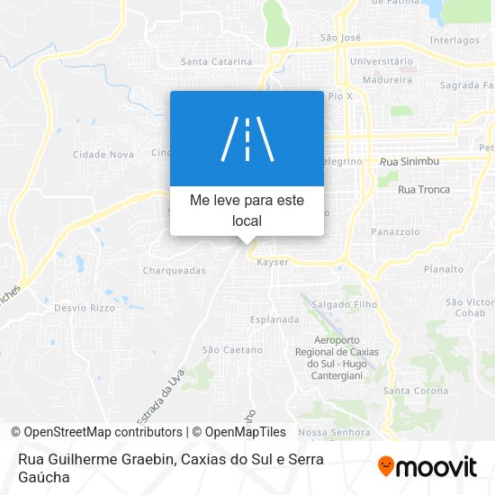 Rua Guilherme Graebin mapa