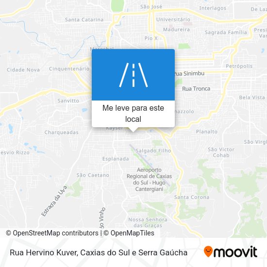 Rua Hervino Kuver mapa
