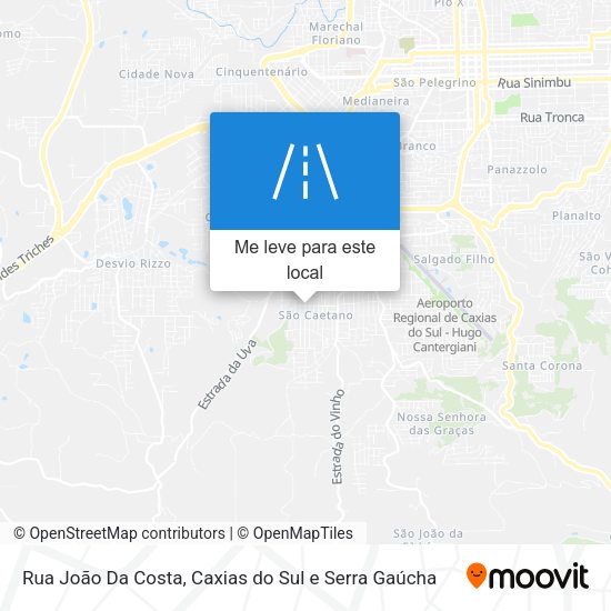 Rua João Da Costa mapa