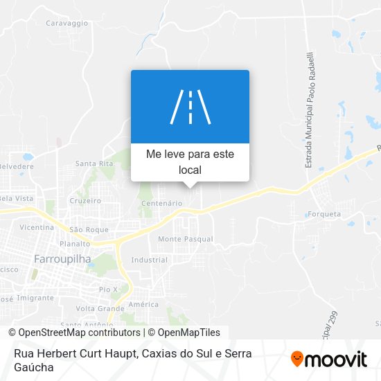 Rua Herbert Curt Haupt mapa