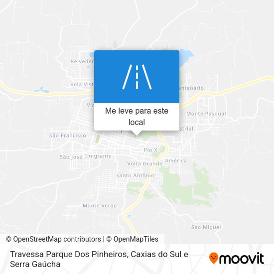 Travessa Parque Dos Pinheiros mapa