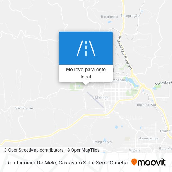 Rua Figueira De Melo mapa