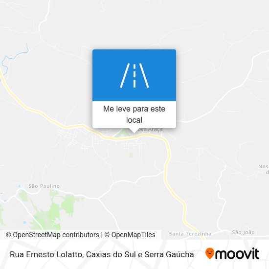 Rua Ernesto Lolatto mapa