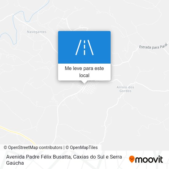 Avenida Padre Félix Busatta mapa