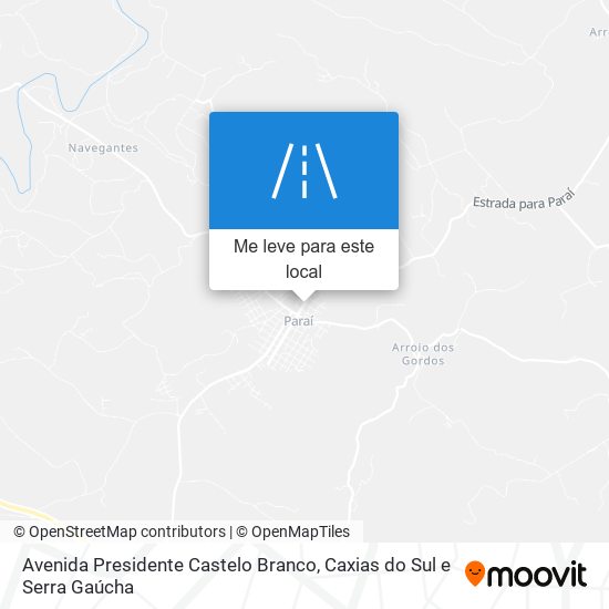 Avenida Presidente Castelo Branco mapa