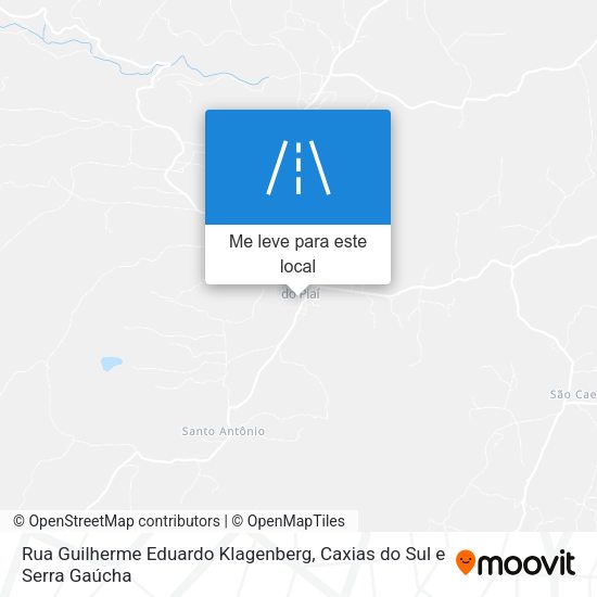 Rua Guilherme Eduardo Klagenberg mapa