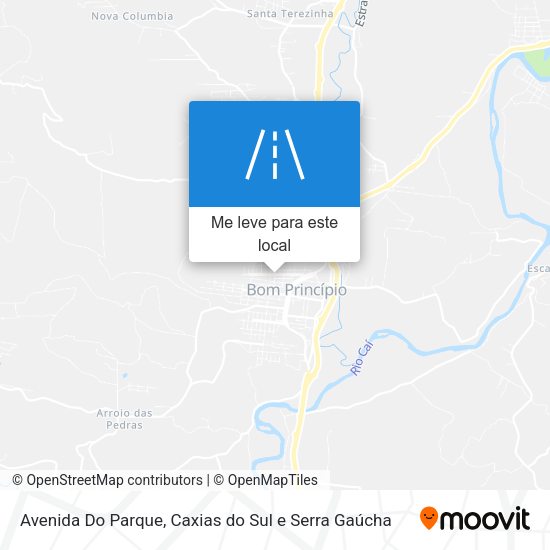 Avenida Do Parque mapa