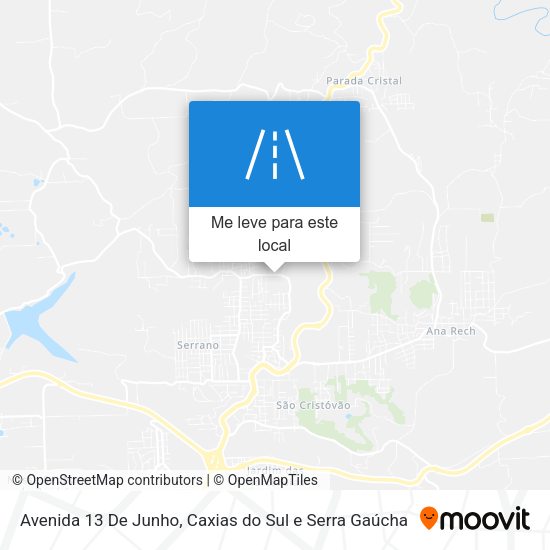 Avenida 13 De Junho mapa