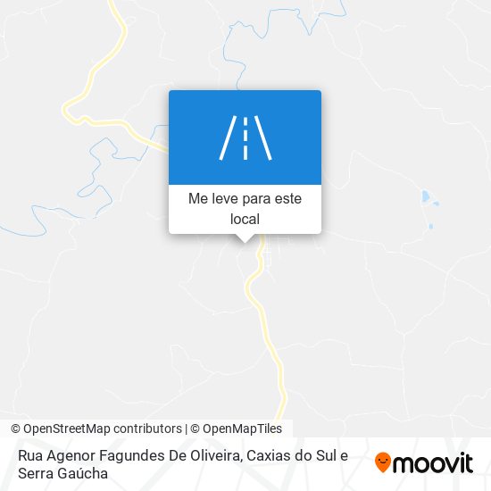 Rua Agenor Fagundes De Oliveira mapa