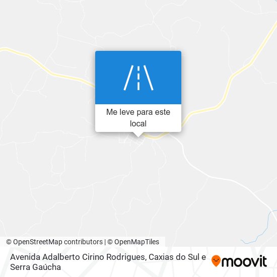 Avenida Adalberto Cirino Rodrigues mapa