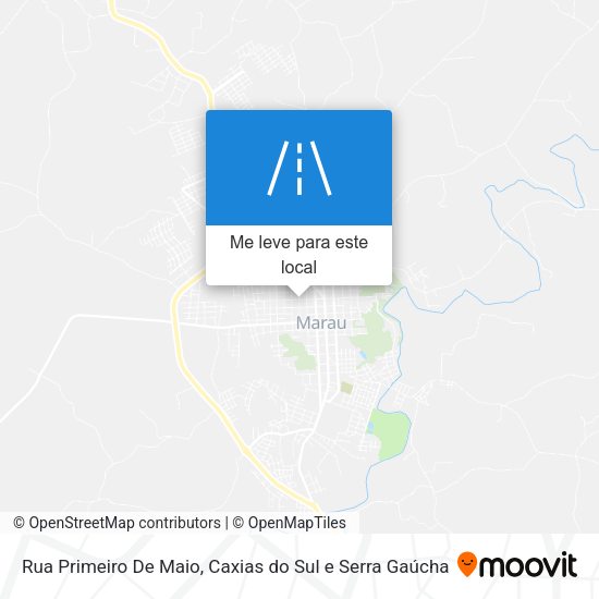 Rua Primeiro De Maio mapa