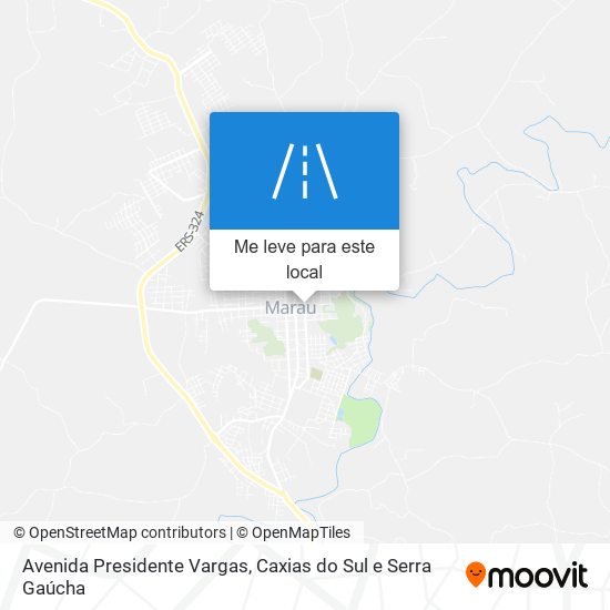 Avenida Presidente Vargas mapa