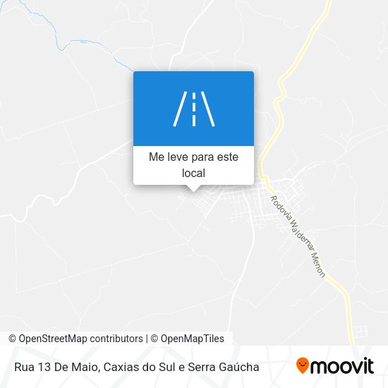Rua 13 De Maio mapa