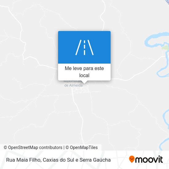 Rua Maia Filho mapa