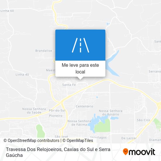 Travessa Dos Relojoeiros mapa