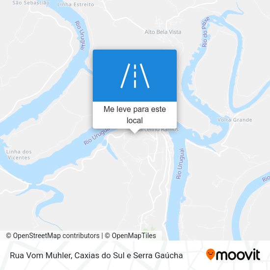 Rua Vom Muhler mapa