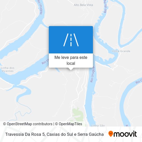 Travessia Da Rosa 5 mapa