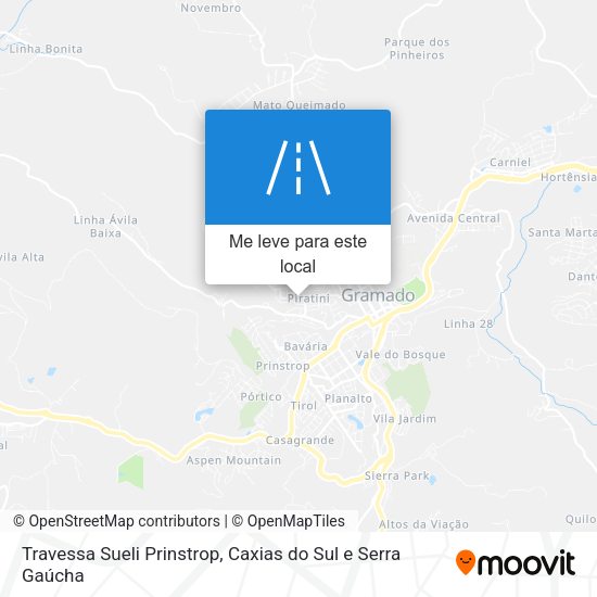 Travessa Sueli Prinstrop mapa