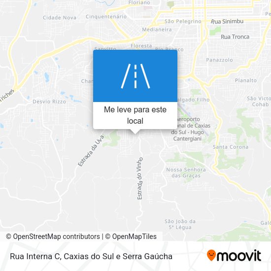 Rua Interna C mapa