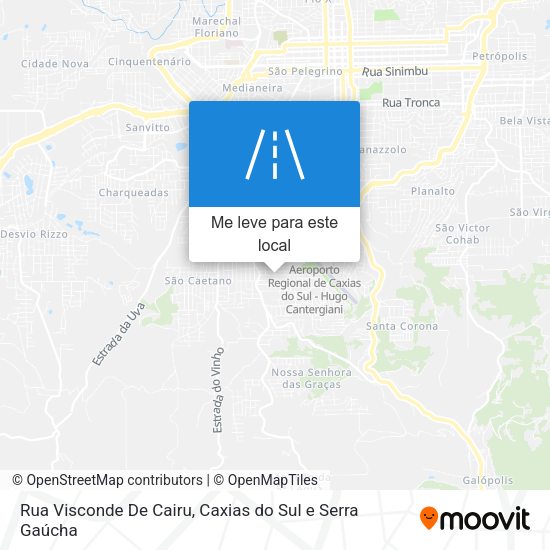 Rua Visconde De Cairu mapa