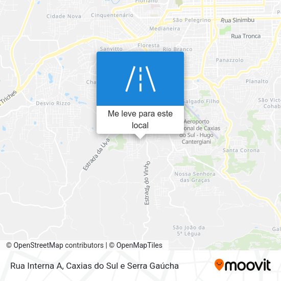 Rua Interna A mapa