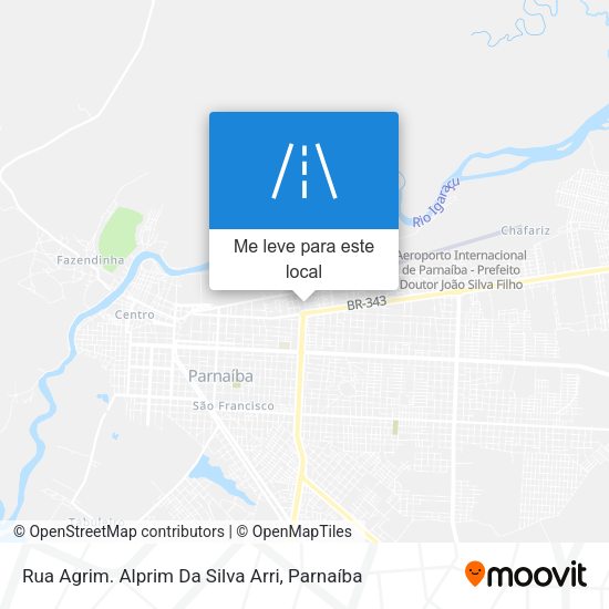 Rua Agrim. Alprim Da Silva Arri mapa