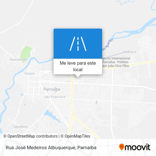Rua José Medeiros Albuquerque mapa
