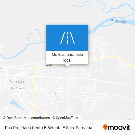 Rua Projetada Cento E Setenta E Seis mapa