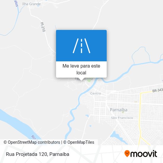 Rua Projetada 120 mapa