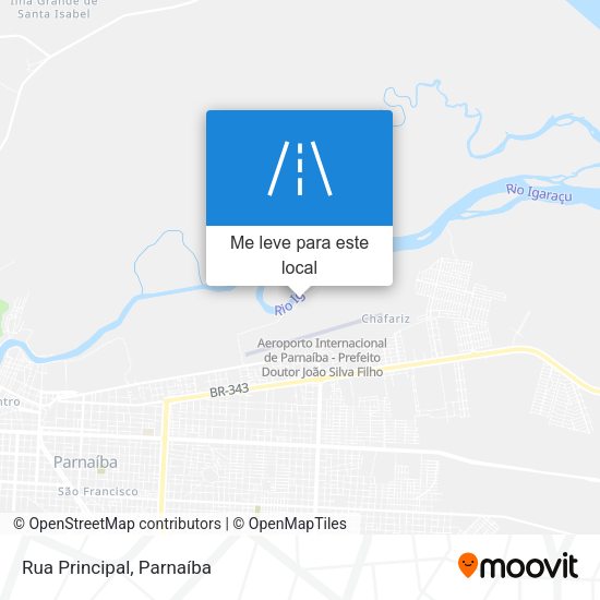 Rua Principal mapa