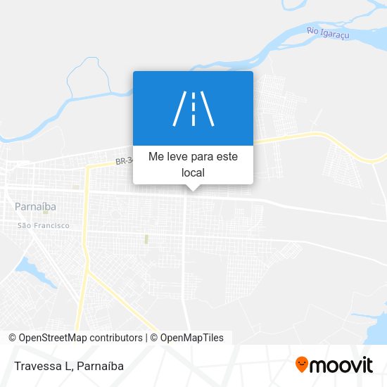 Travessa L mapa