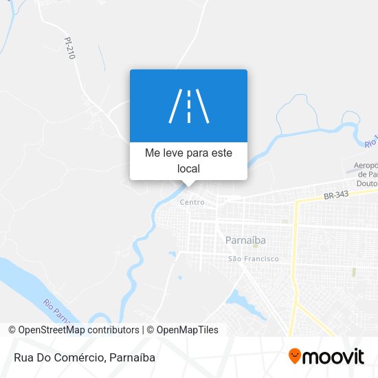 Rua Do Comércio mapa