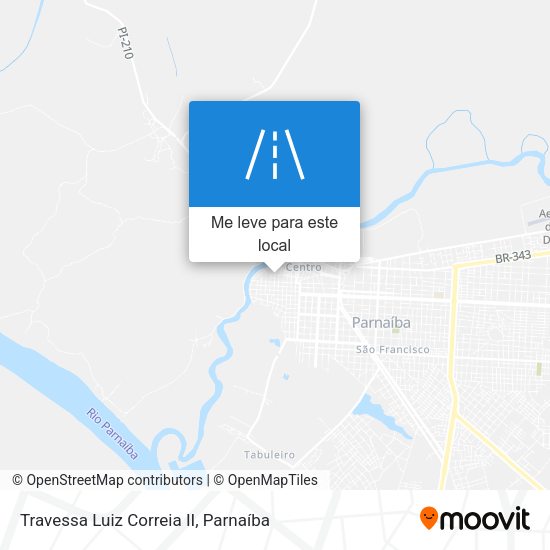 Travessa Luiz Correia II mapa
